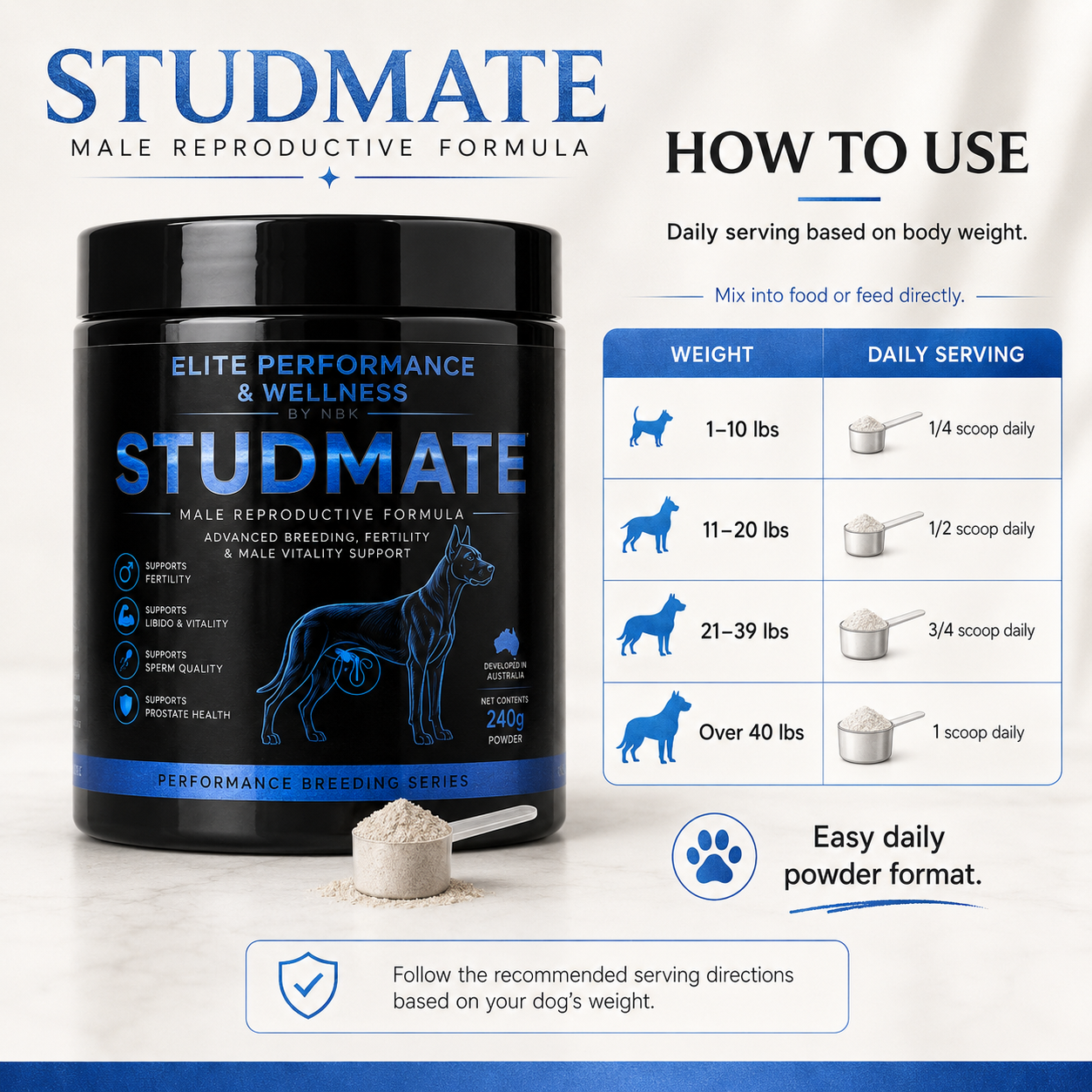 Studmate - Male Reproductive Formula