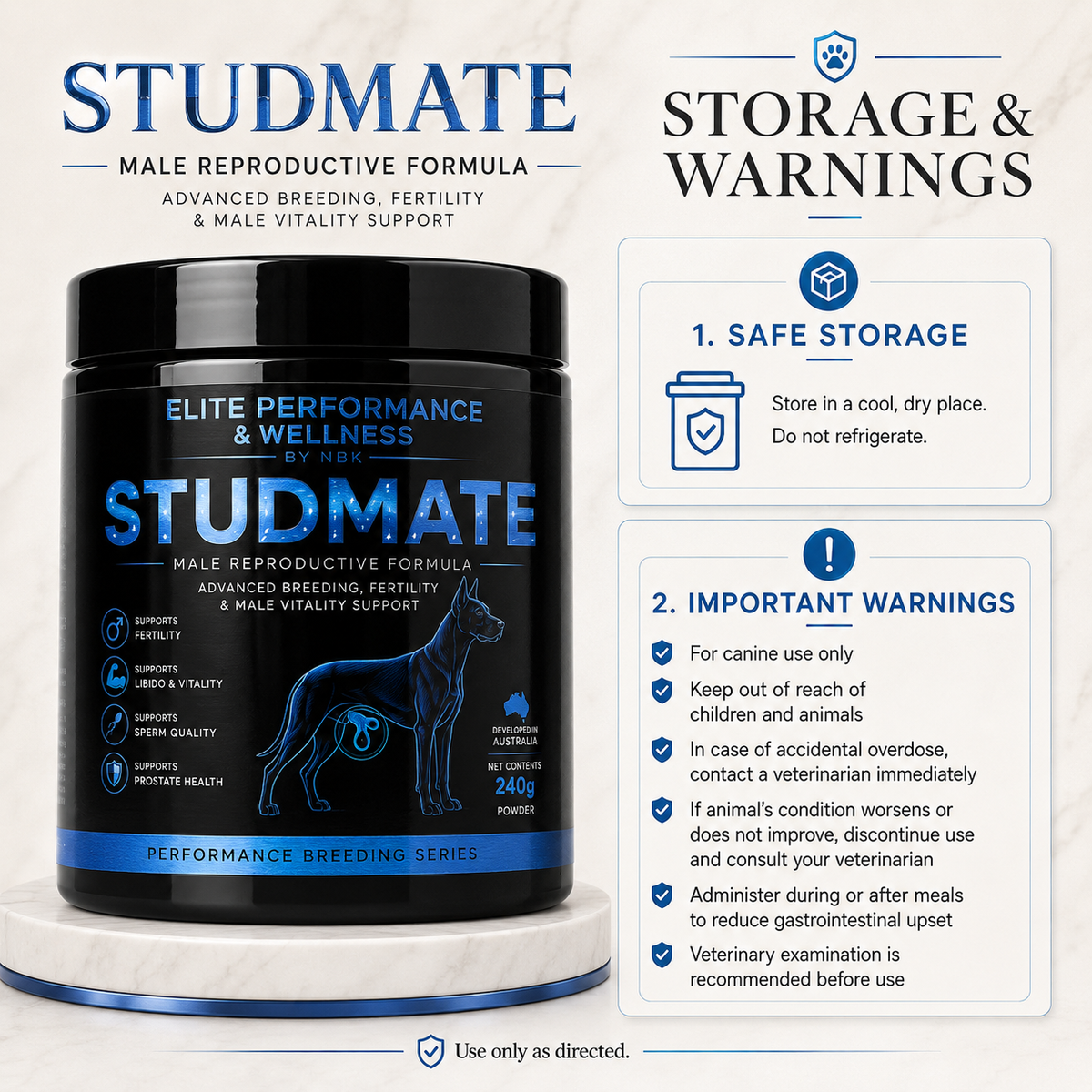 Studmate - Male Reproductive Formula