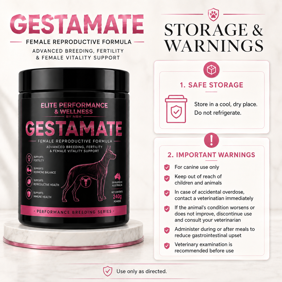 Gestamate - Female Reproductive Formula